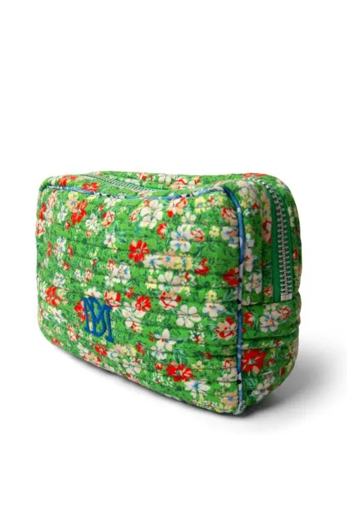 Accessories Makeup Bags Damson Madder Quilted Make Up Bag In Floral