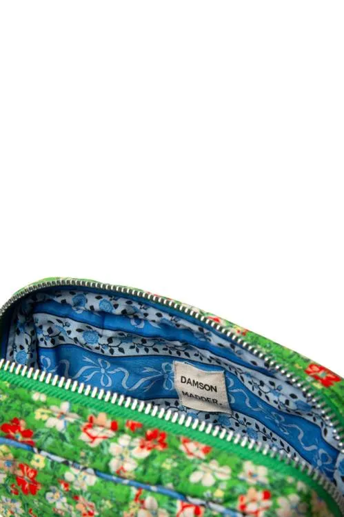 Accessories Makeup Bags Damson Madder Quilted Make Up Bag In Floral