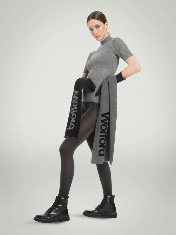 Air Wool Top Short Sleeves Greymele Women Wolford Tops