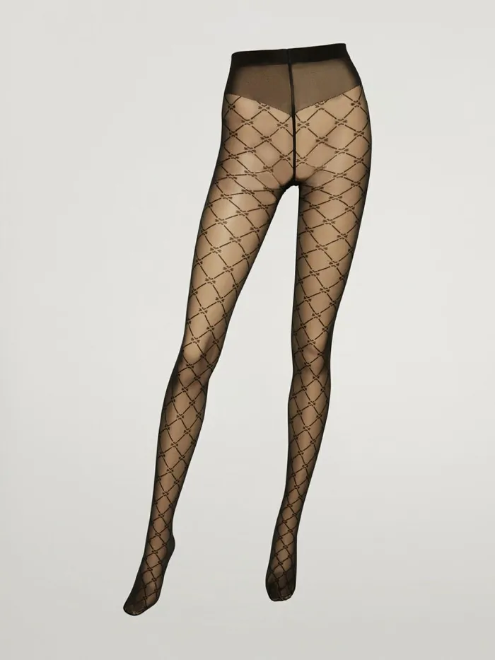 Aurora Love Tights Black Women Wolford Tights
