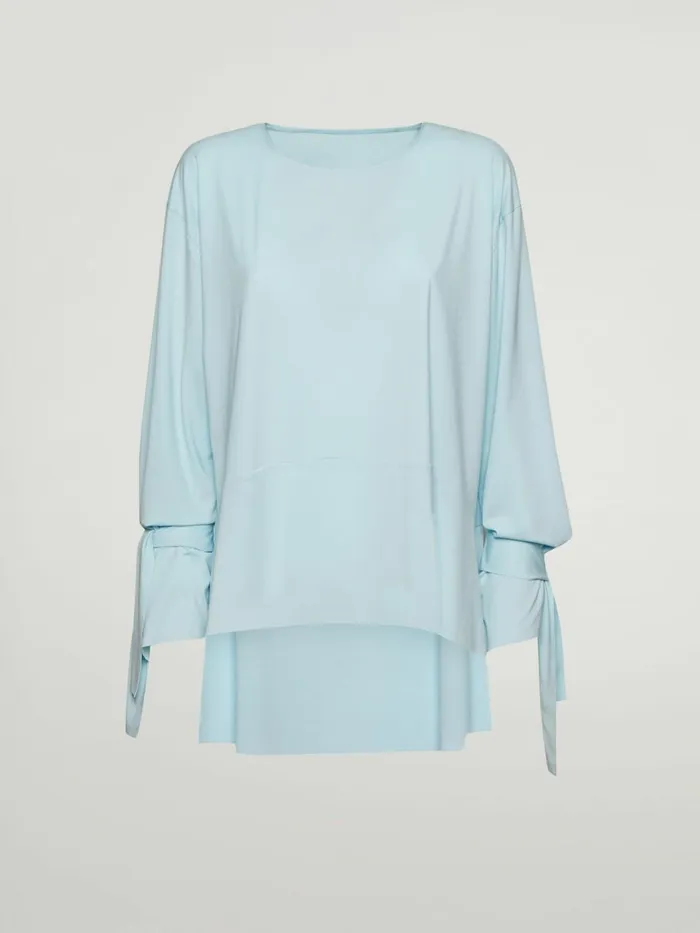 Aurora Pure Cut A TL Sleeves Ocean Sky Women Wolford Tops