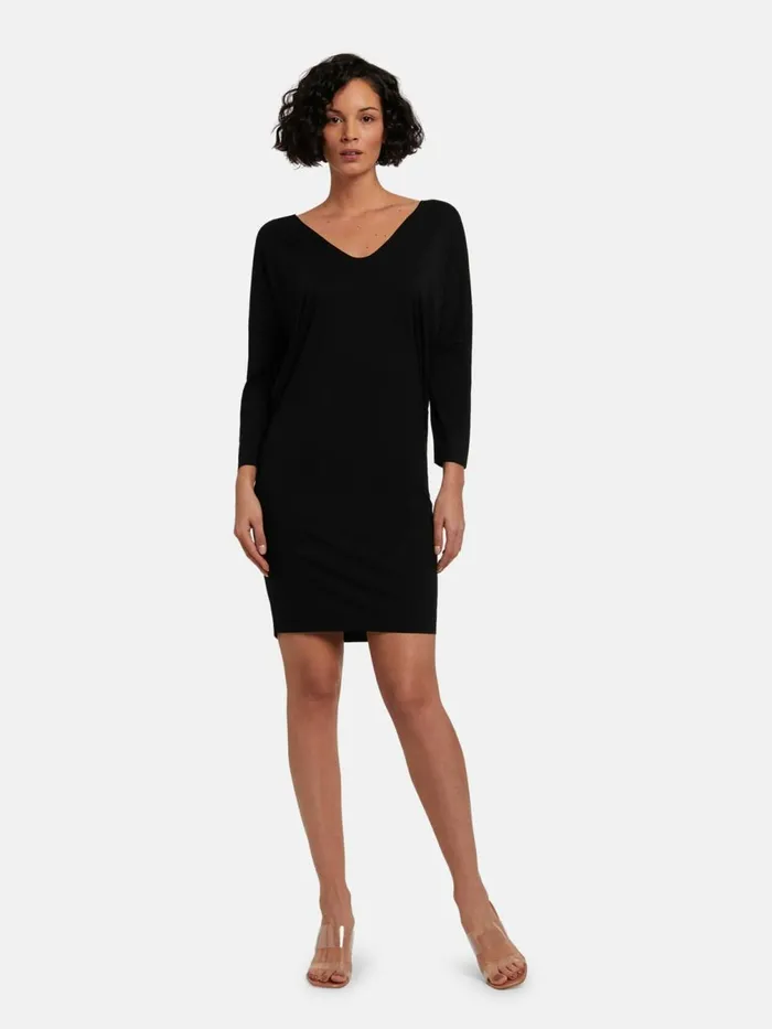 Aurora Pure Cut Dress Black Women Wolford Dresses and Skirts