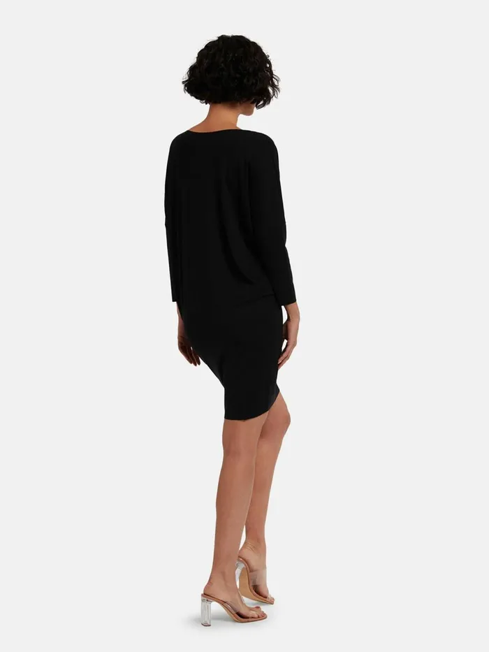 Aurora Pure Cut Dress Black Women Wolford Dresses and Skirts