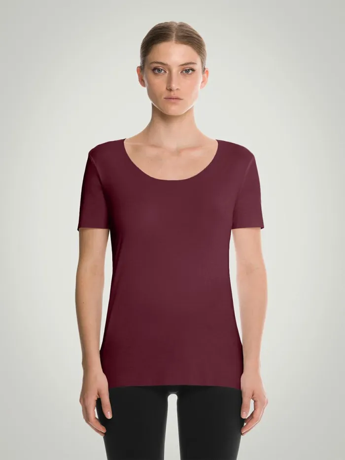 Aurora Pure Shirt Chianti Women Wolford Tops