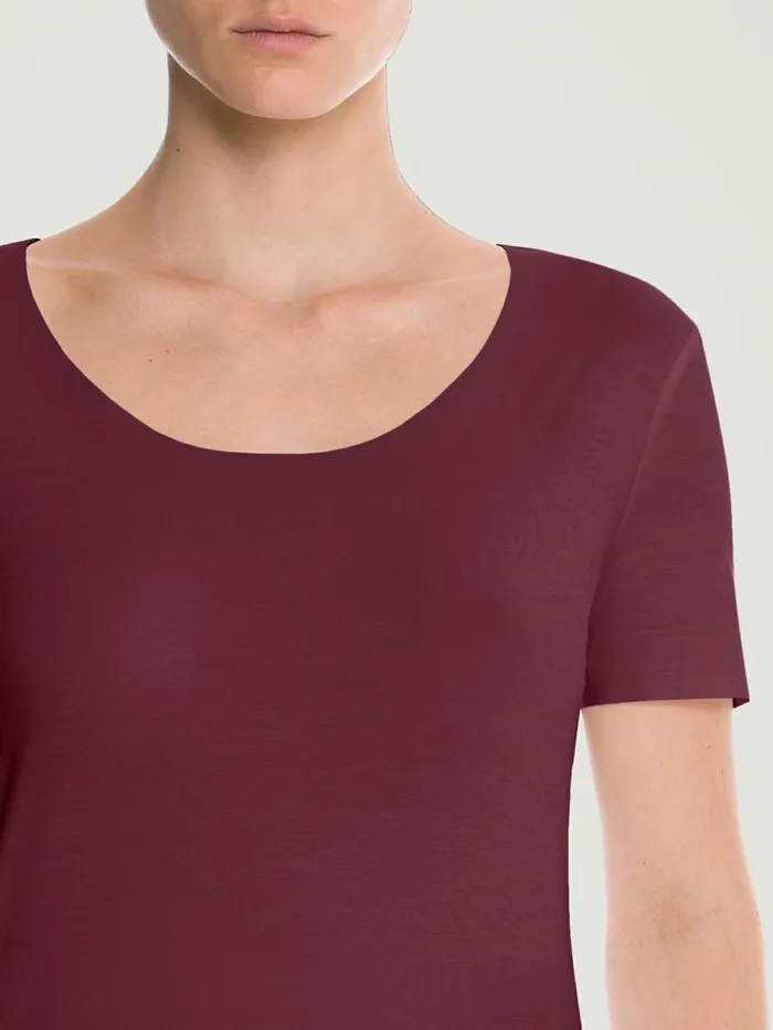 Aurora Pure Shirt Chianti Women Wolford Tops