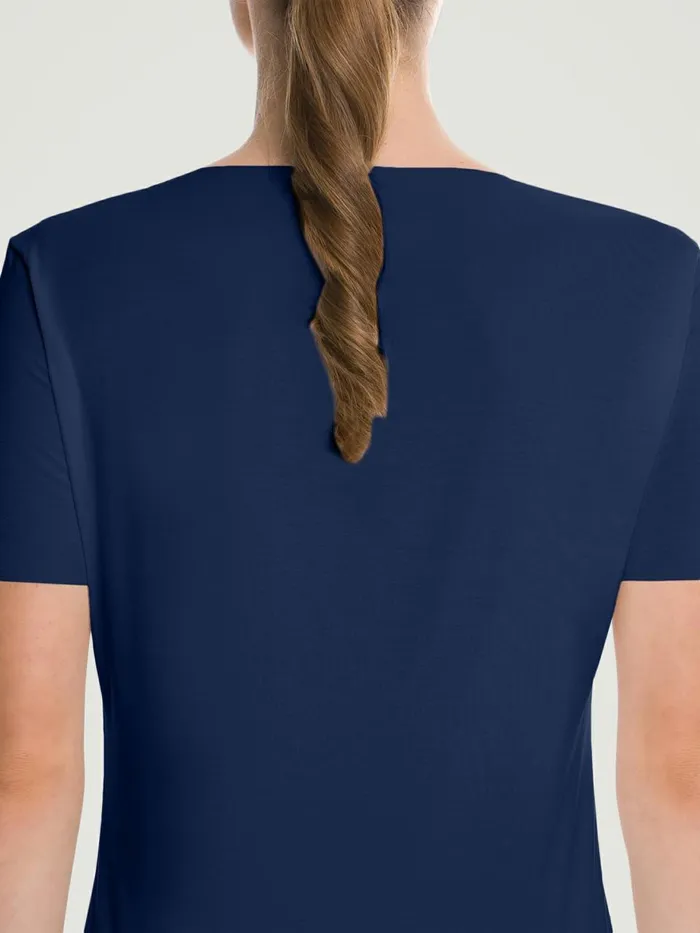 Aurora Pure Shirt Navy Women Wolford Tops