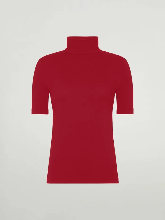 Aurora Shirt Red Dahlia Women Wolford Tops