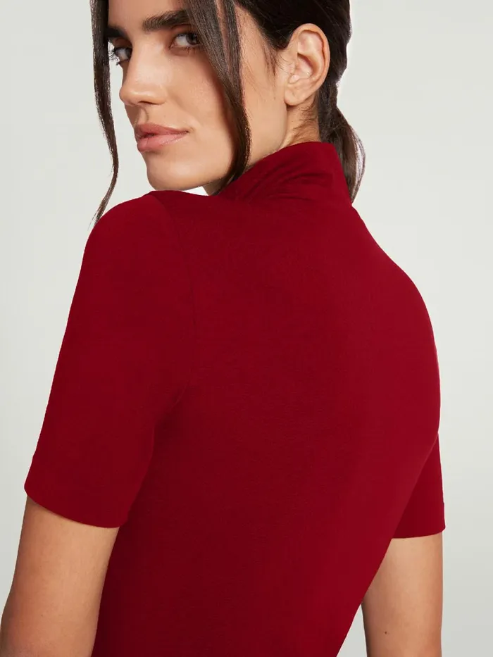 Aurora Shirt Red Dahlia Women Wolford Tops