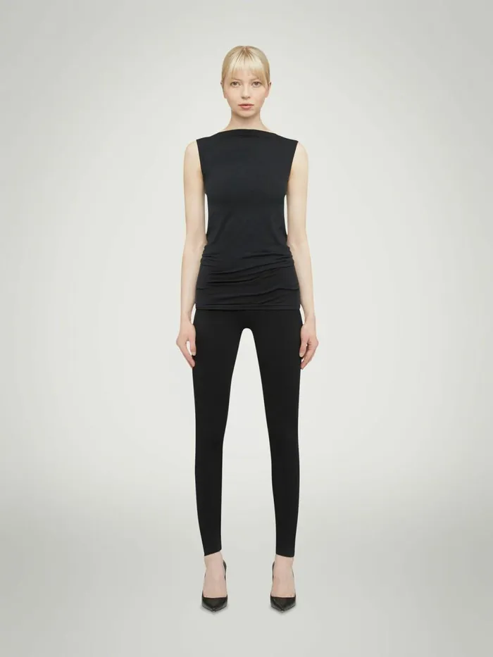 Aurora Top Sleeveless Black Women Wolford Tops