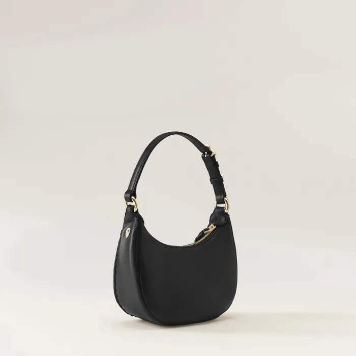 Bags Mini Bags Helen Kaminski Vivie Mini Hobo Bag Black