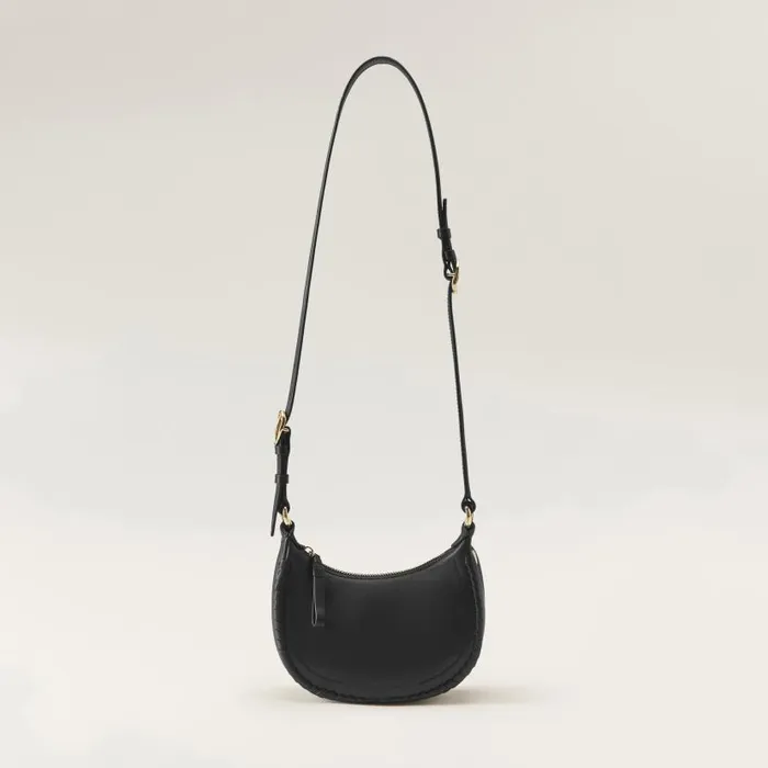 Bags Mini Bags Helen Kaminski Vivie Mini Hobo Bag Black