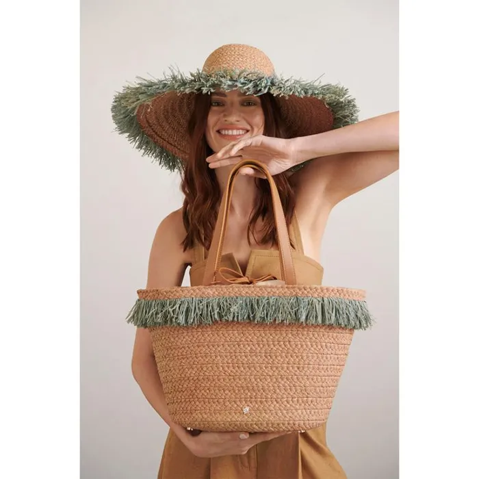 Bags Tote Bags Helen Kaminski Seline Nougatmintcaramel