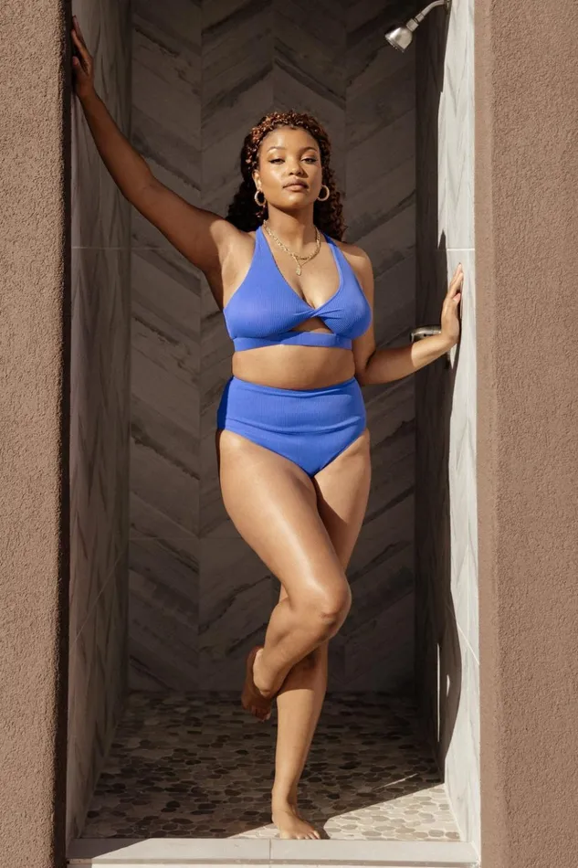 Baltic Born Bikini Del Mar Ribbed Bikini Top Blue 8211 Women Baltic Born Bikini Del Mar Ribbed Bikini Top Blue 8211 Women