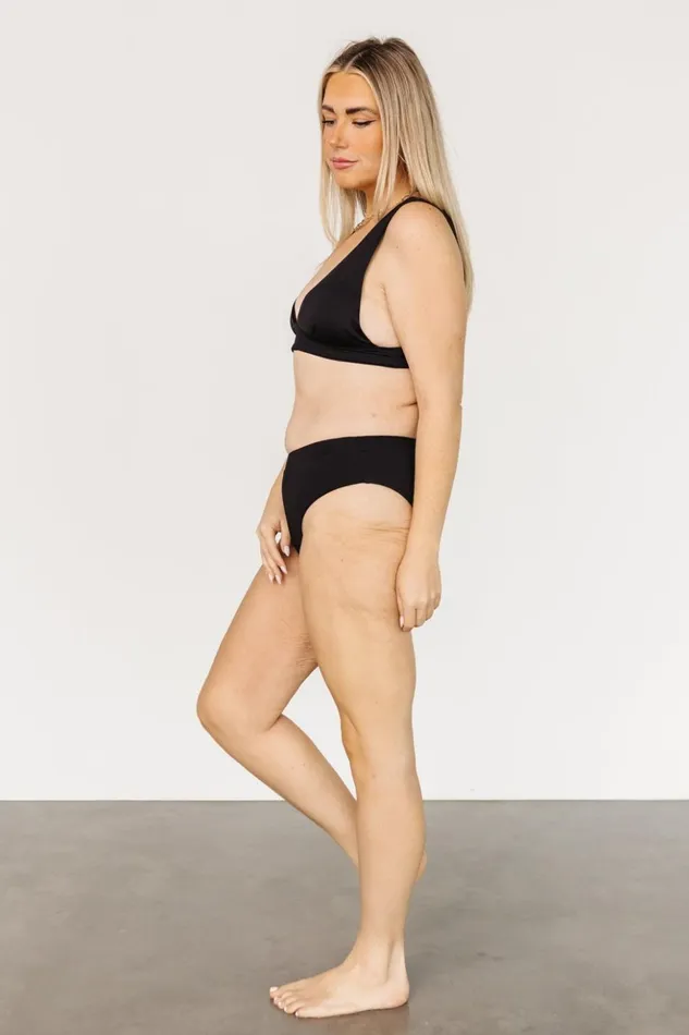Baltic Born Bikini Formentera Pullover Bikini Top Black 8211 Women Baltic Born Bikini Formentera Pullover Bikini Top Black 8211 Women