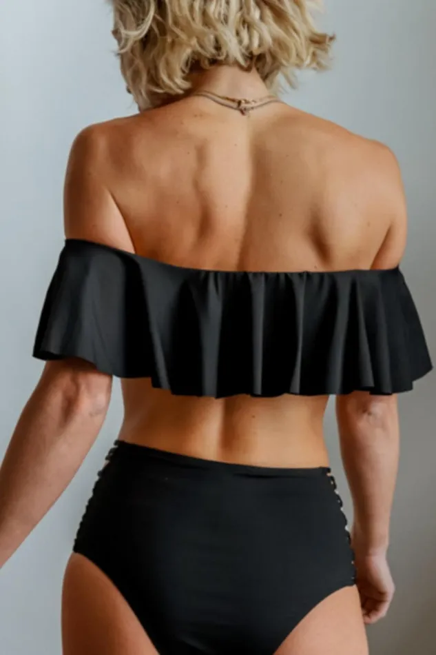 Baltic Born Bikini Keke Off Shoulder Bikini Top Black 8211 Women Baltic Born Bikini Keke Off Shoulder Bikini Top Black 8211 Women
