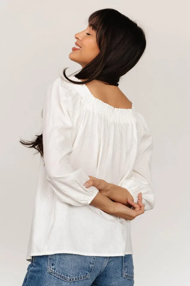 Baltic Born Blouses and Shirts Aya Woven Top Off White 8211 Women Baltic Born Blouses and Shirts Aya Woven Top Off White 8211 Women