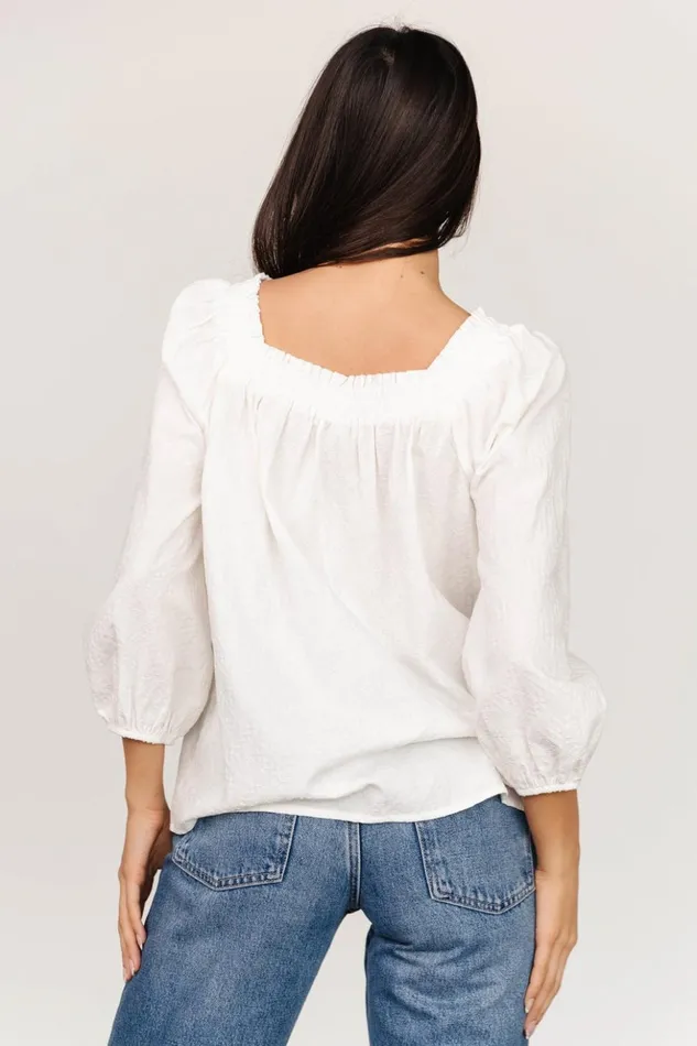 Baltic Born Blouses and Shirts Aya Woven Top Off White 8211 Women Baltic Born Blouses and Shirts Aya Woven Top Off White 8211 Women
