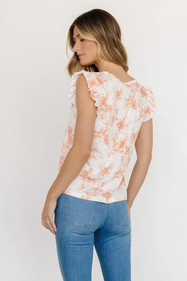 Baltic Born Blouses and Shirts Ginny Summer Top Orange Tie Dye 8211 Women Baltic Born Blouses and Shirts Ginny Summer Top Orange Tie Dye 8211 Women
