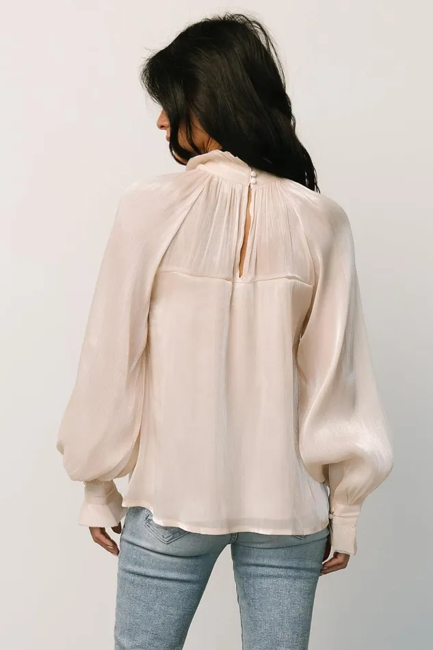 Baltic Born Blouses and Shirts Maeve Shimmer Top Champagne 8211 Women Baltic Born Blouses and Shirts Maeve Shimmer Top Champagne 8211 Women