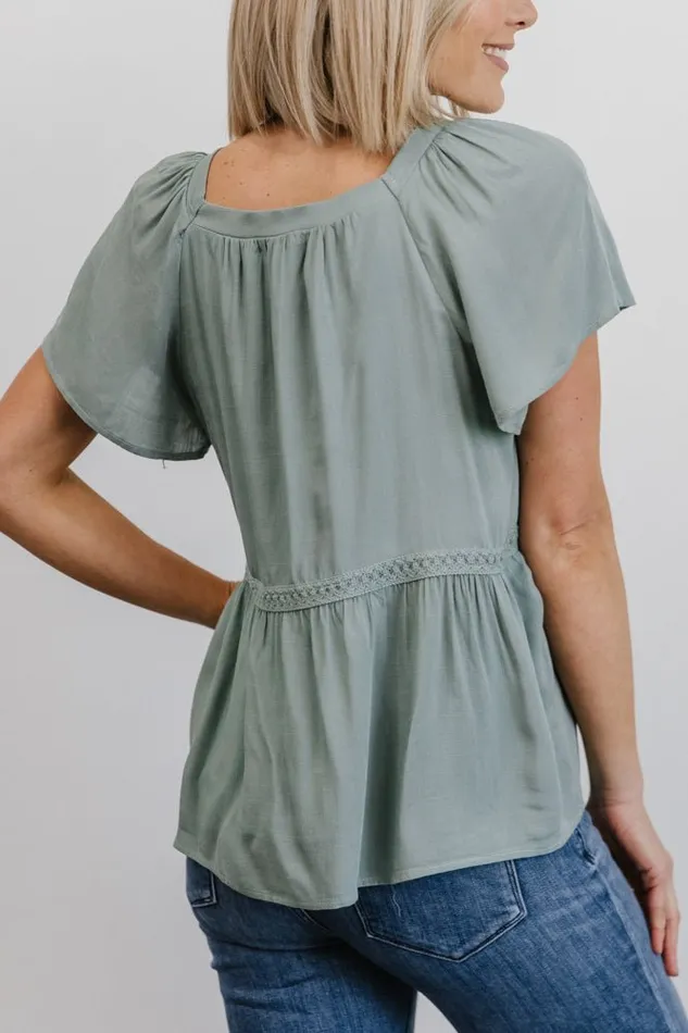 Baltic Born Blouses and Shirts Unity Button Up Top Sage 8211 Women Baltic Born Blouses and Shirts Unity Button Up Top Sage 8211 Women