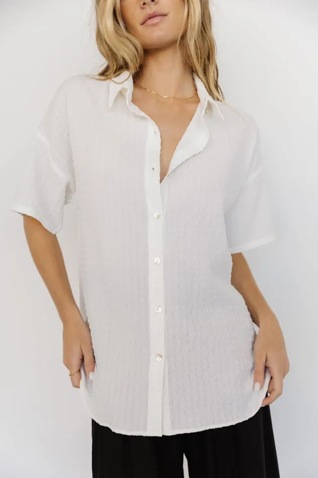 Baltic Born Blouses and Shirts Vigil Button Down Top Off White 8211 Women Baltic Born Blouses and Shirts Vigil Button Down Top Off White 8211 Women