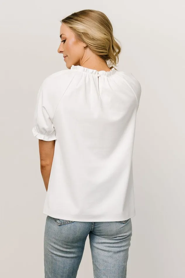Baltic Born Blouses and Shirts Vincent Top Off White 8211 Women Baltic Born Blouses and Shirts Vincent Top Off White 8211 Women