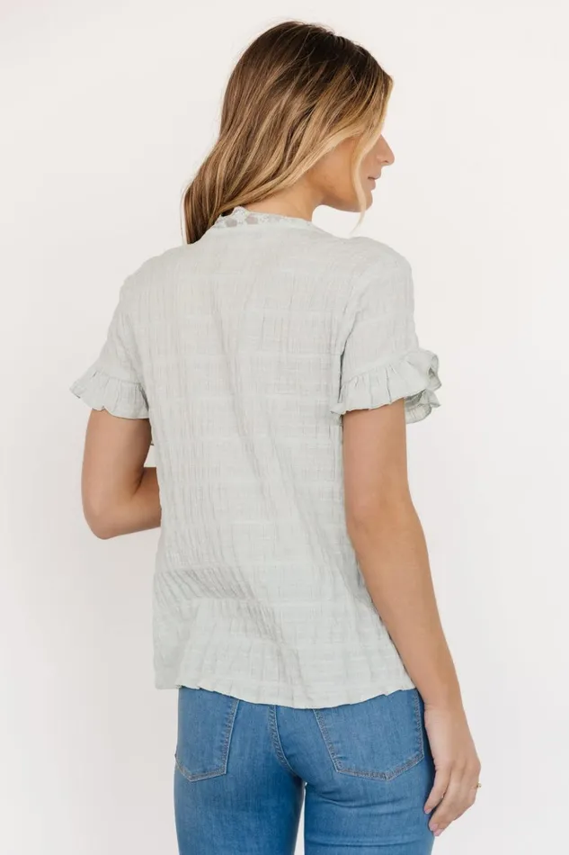 Baltic Born Blouses and Shirts Zara Lace Top Sage 8211 Women Baltic Born Blouses and Shirts Zara Lace Top Sage 8211 Women