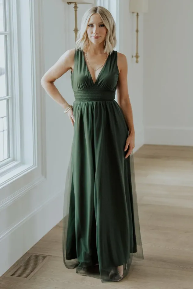 Baltic Born Bump Friendly Kamila Tulle Maxi Dress Juniper Green 8211 Women Baltic Born Bump Friendly Kamila Tulle Maxi Dress Juniper Green 8211 Women