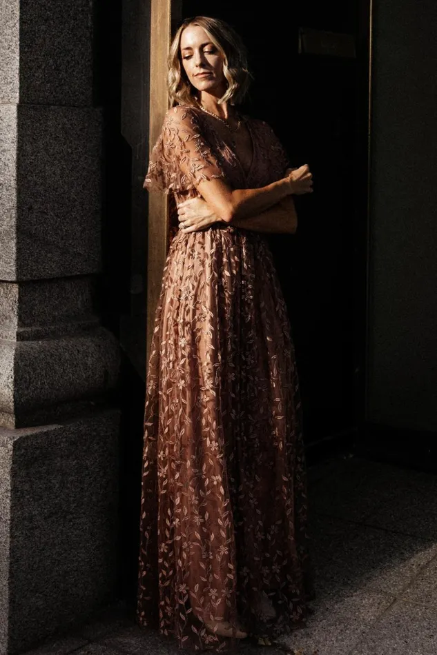 Baltic Born Bump Friendly Marseille Embossed Maxi Dress Nude Rose 8211 Women Baltic Born Bump Friendly Marseille Embossed Maxi Dress Nude Rose 8211 Women