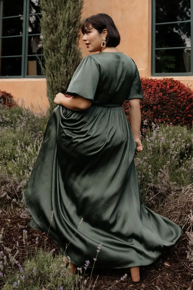 Baltic Born Bump Friendly Sicily Satin Maxi Dress Dusty Green 8211 Women Baltic Born Bump Friendly Sicily Satin Maxi Dress Dusty Green 8211 Women