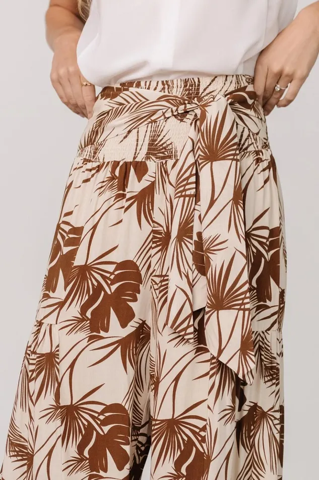 Baltic Born Cover Up Elin Flowy Pants Cream Mocha 8211 Women Baltic Born Cover Up Elin Flowy Pants Cream Mocha 8211 Women