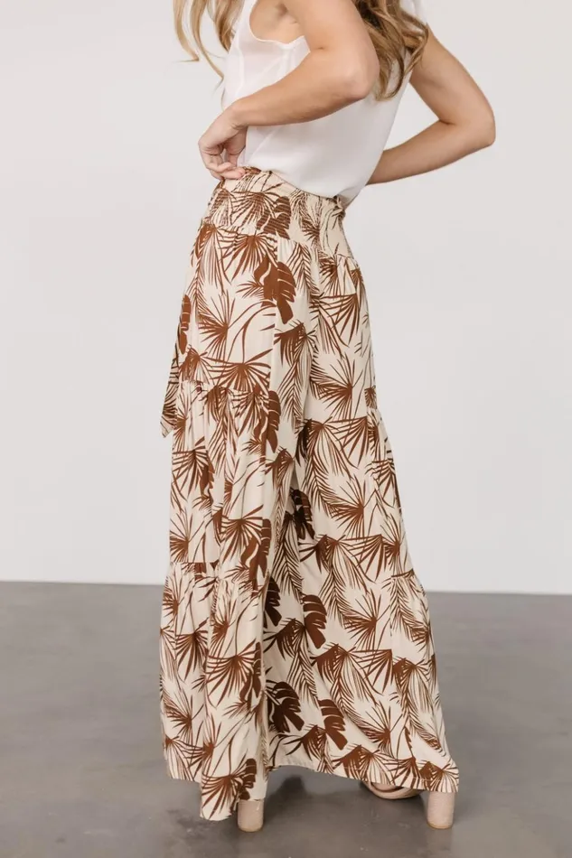 Baltic Born Cover Up Elin Flowy Pants Cream Mocha 8211 Women Baltic Born Cover Up Elin Flowy Pants Cream Mocha 8211 Women
