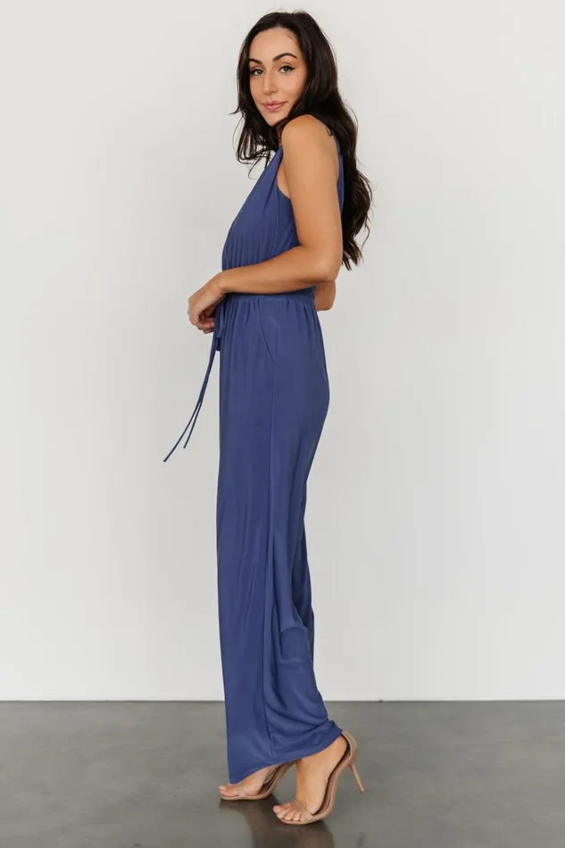 Baltic Born Jumpsuits and Rompers Dylan Jumpsuit French Blue 8211 Women Baltic Born Jumpsuits and Rompers Dylan Jumpsuit French Blue 8211 Women
