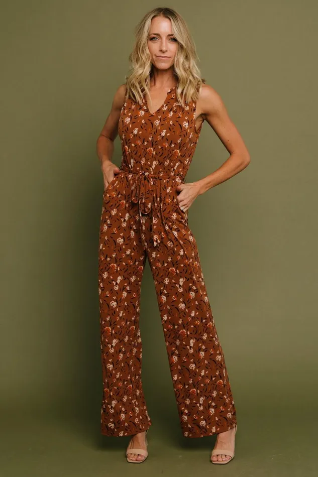 Baltic Born Jumpsuits and Rompers Grove Tank Jumpsuit Copper Multi 8211 Women Baltic Born Jumpsuits and Rompers Grove Tank Jumpsuit Copper Multi 8211 Women