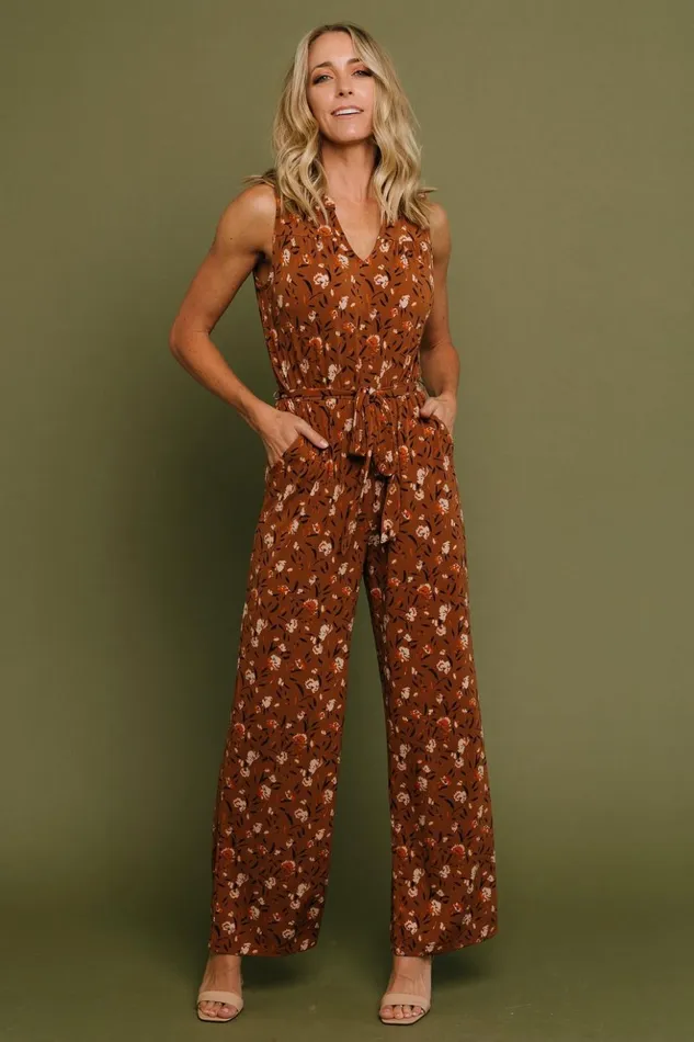 Baltic Born Jumpsuits and Rompers Grove Tank Jumpsuit Copper Multi 8211 Women Baltic Born Jumpsuits and Rompers Grove Tank Jumpsuit Copper Multi 8211 Women