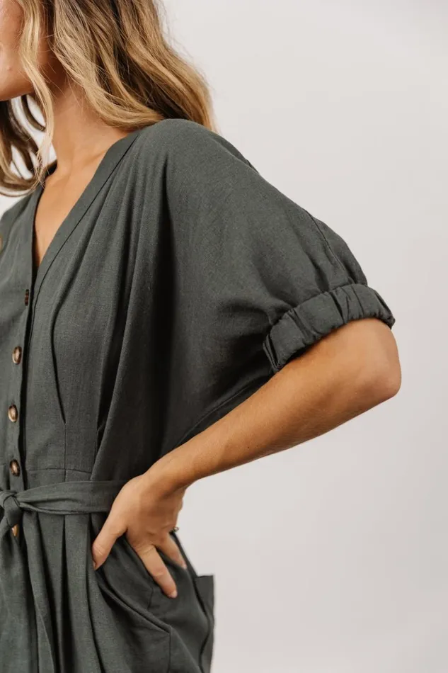 Baltic Born Jumpsuits and Rompers Heidi Jumpsuit Dusty Green 8211 Women Baltic Born Jumpsuits and Rompers Heidi Jumpsuit Dusty Green 8211 Women