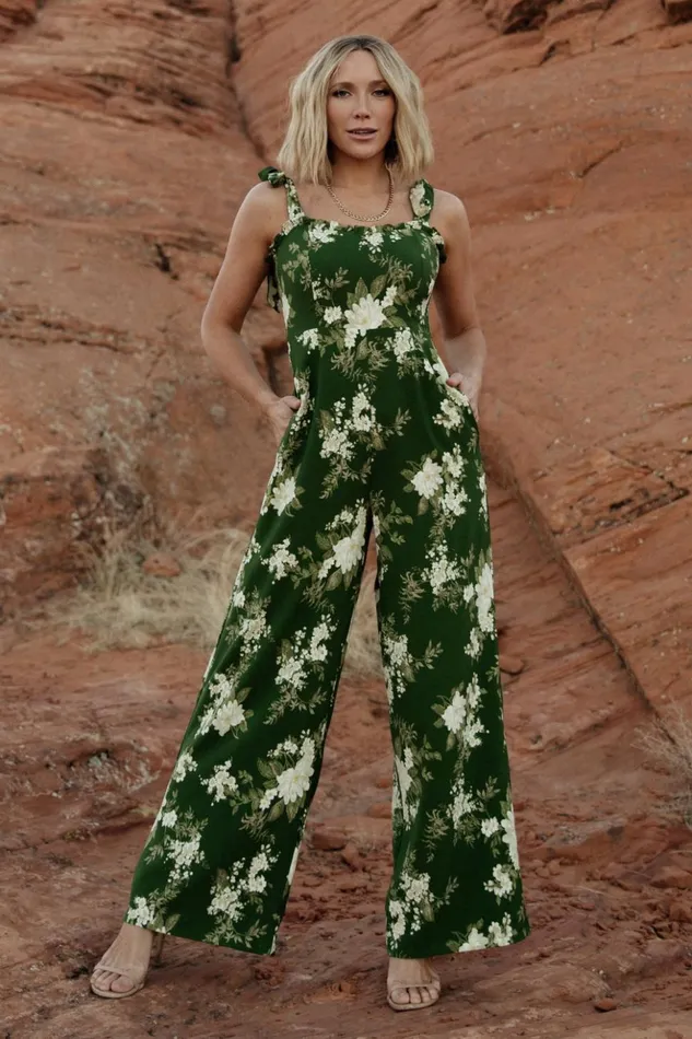 Baltic Born Jumpsuits and Rompers Naples Sleeveless Jumpsuit Olive Multi 8211 Women Baltic Born Jumpsuits and Rompers Naples Sleeveless Jumpsuit Olive Multi 8211 Women