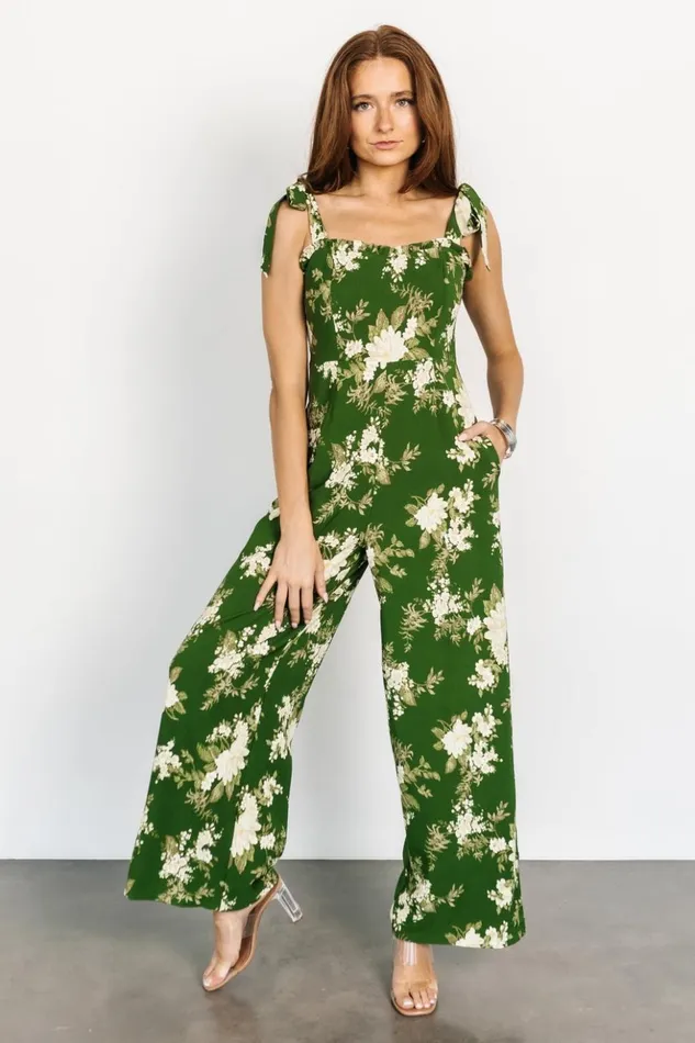 Baltic Born Jumpsuits and Rompers Naples Sleeveless Jumpsuit Olive Multi 8211 Women Baltic Born Jumpsuits and Rompers Naples Sleeveless Jumpsuit Olive Multi 8211 Women