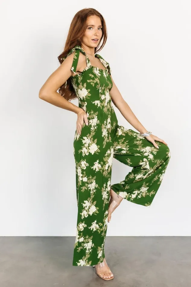 Baltic Born Jumpsuits and Rompers Naples Sleeveless Jumpsuit Olive Multi 8211 Women Baltic Born Jumpsuits and Rompers Naples Sleeveless Jumpsuit Olive Multi 8211 Women