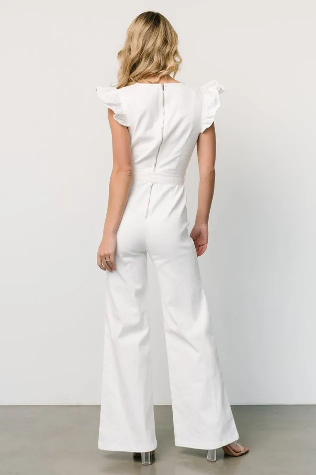 Baltic Born Jumpsuits and Rompers Ramy Jumpsuit Off White 8211 Women Baltic Born Jumpsuits and Rompers Ramy Jumpsuit Off White 8211 Women
