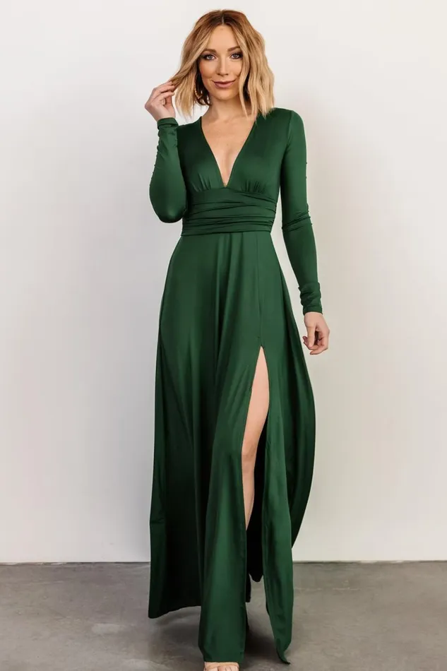 Baltic Born Maxi Dresses Arianna Maxi Dress Hunter Green 8211 Women