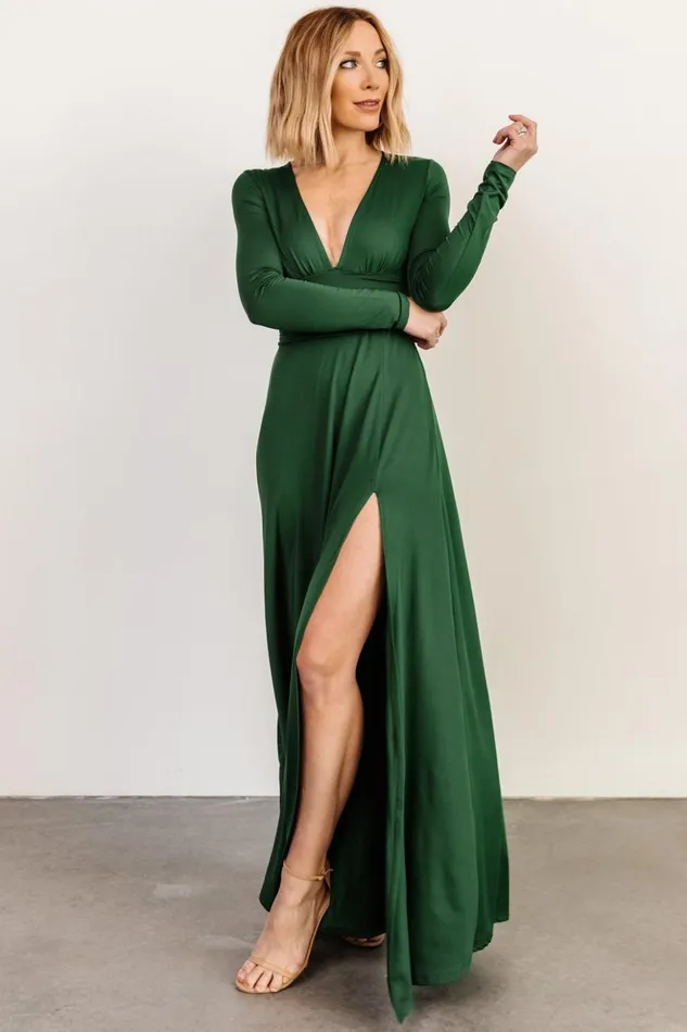 Baltic Born Maxi Dresses Arianna Maxi Dress Hunter Green 8211 Women Baltic Born Maxi Dresses Arianna Maxi Dress Hunter Green 8211 Women