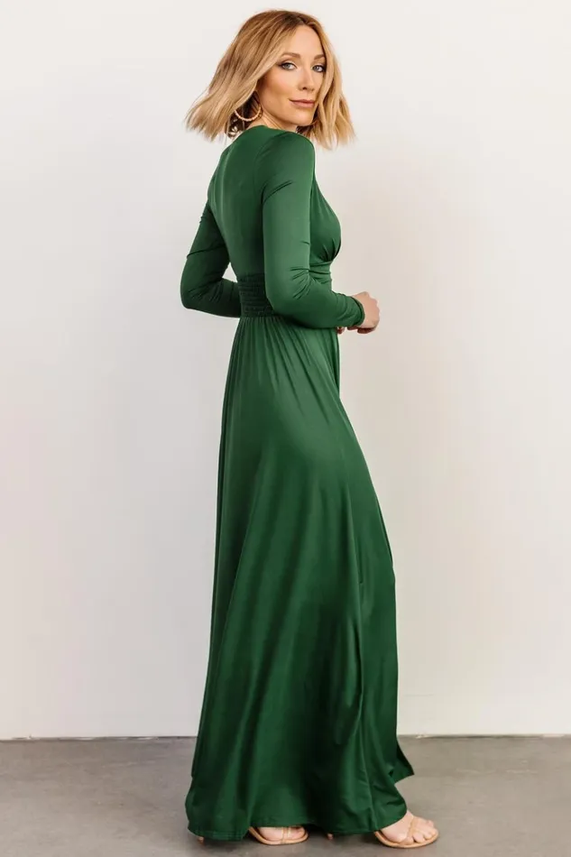 Baltic Born Maxi Dresses Arianna Maxi Dress Hunter Green 8211 Women Baltic Born Maxi Dresses Arianna Maxi Dress Hunter Green 8211 Women