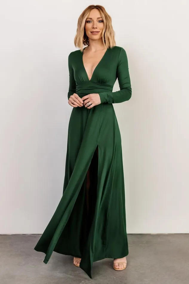Baltic Born Maxi Dresses Arianna Maxi Dress Hunter Green 8211 Women Baltic Born Maxi Dresses Arianna Maxi Dress Hunter Green 8211 Women
