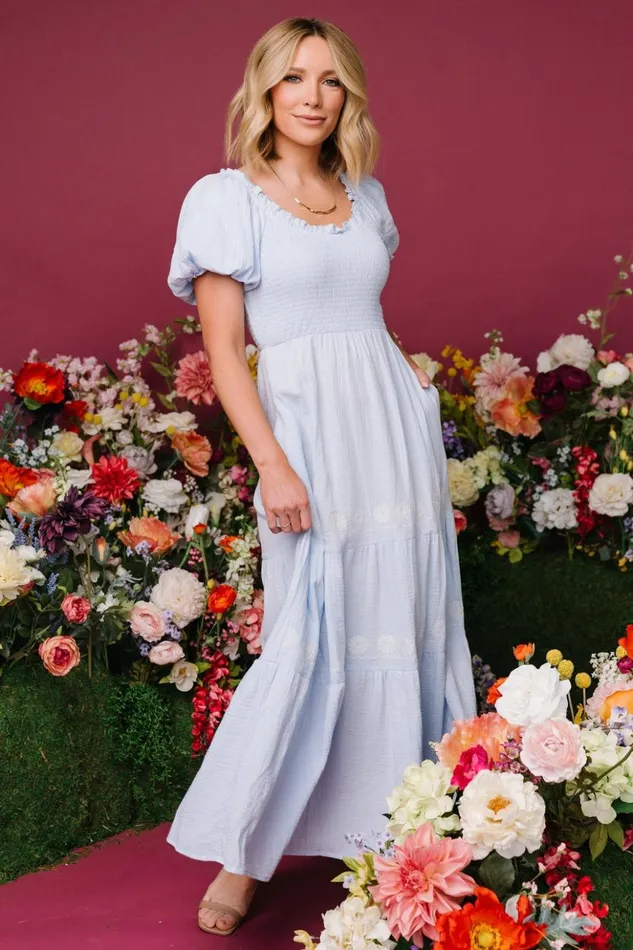Baltic Born Maxi Dresses Carrington Maxi Dress Light Blue 8211 Women Baltic Born Maxi Dresses Carrington Maxi Dress Light Blue 8211 Women