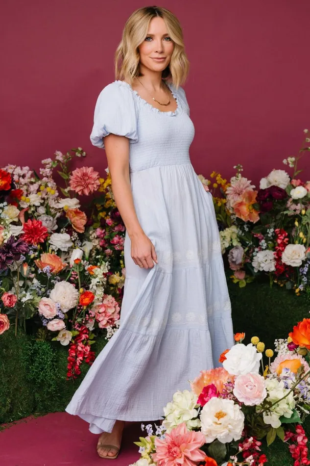 Baltic Born Maxi Dresses Carrington Maxi Dress Light Blue 8211 Women Baltic Born Maxi Dresses Carrington Maxi Dress Light Blue 8211 Women