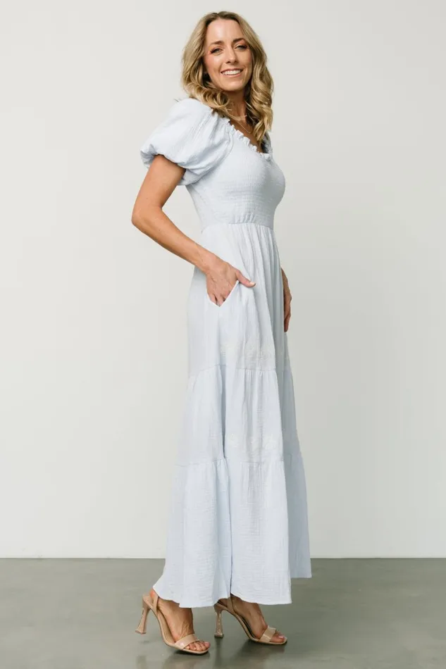 Baltic Born Maxi Dresses Carrington Maxi Dress Light Blue 8211 Women Baltic Born Maxi Dresses Carrington Maxi Dress Light Blue 8211 Women