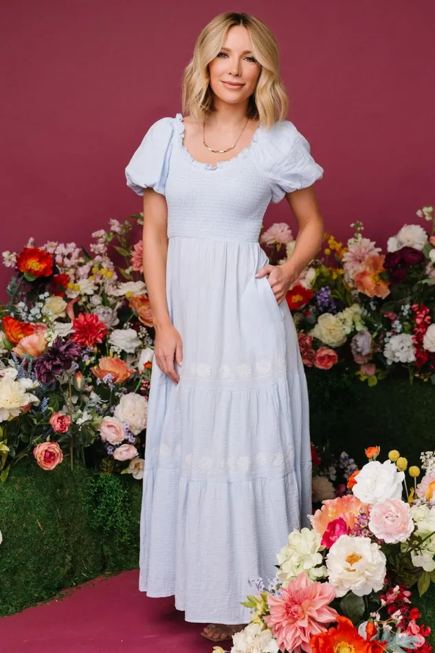 Baltic Born Maxi Dresses Carrington Maxi Dress Light Blue 8211 Women Baltic Born Maxi Dresses Carrington Maxi Dress Light Blue 8211 Women
