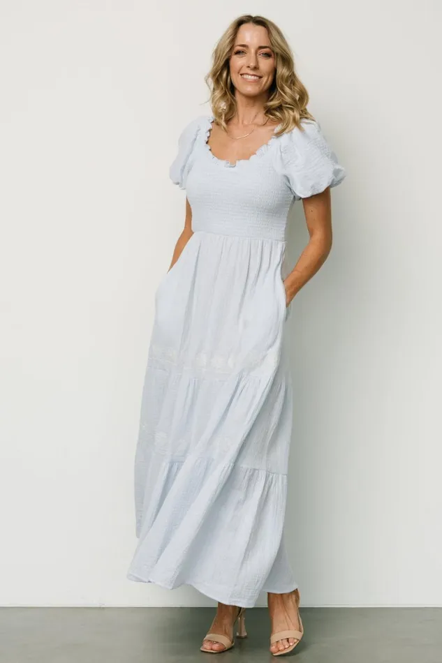 Baltic Born Maxi Dresses Carrington Maxi Dress Light Blue 8211 Women Baltic Born Maxi Dresses Carrington Maxi Dress Light Blue 8211 Women