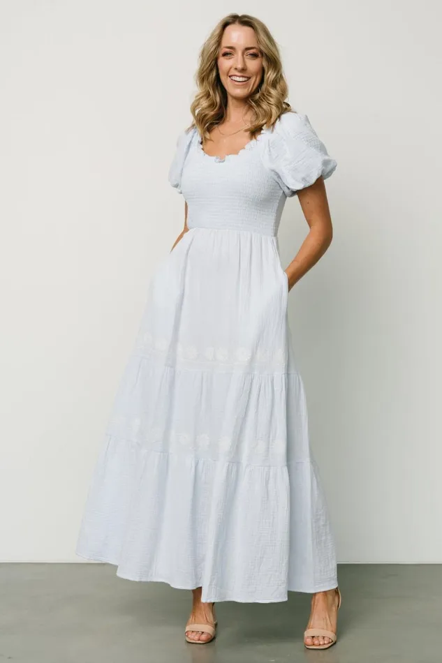 Baltic Born Maxi Dresses Carrington Maxi Dress Light Blue 8211 Women Baltic Born Maxi Dresses Carrington Maxi Dress Light Blue 8211 Women